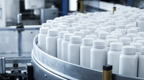 Chemical plastic bottle production line
