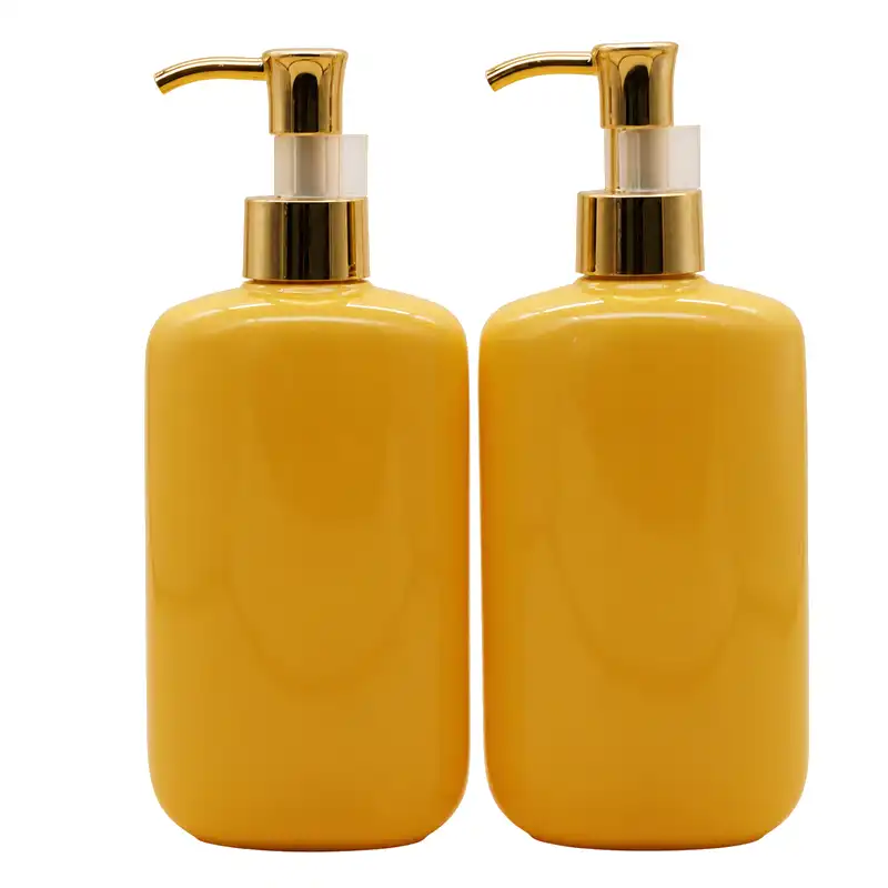 300ml pet shampoo body wash pump bottles white background wholesale plastic bottle manufacturer custom OEM