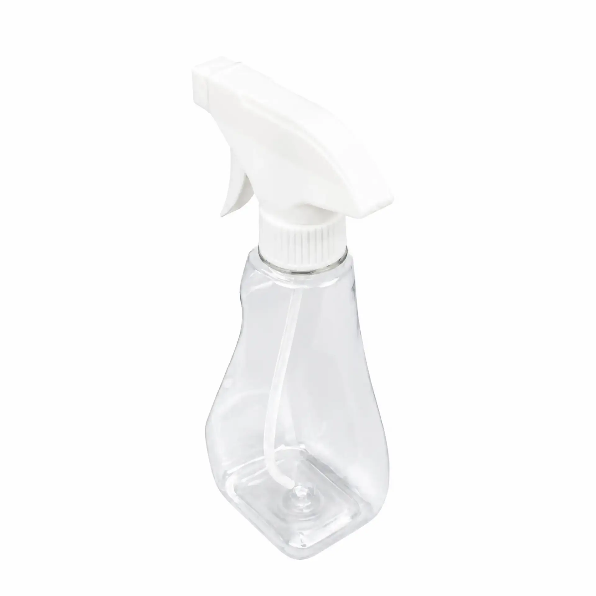 250ml clear pet spray bottle side view wholesale plastic bottle manufacturer custom OEM