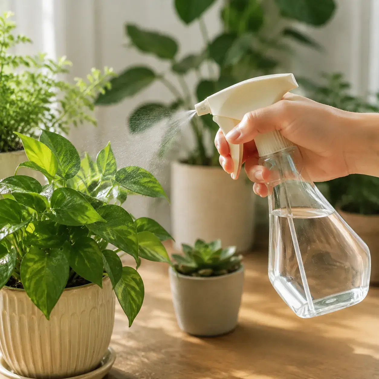 250ml clear pet spray bottle watering plants wholesale plastic bottle manufacturer custom OEM