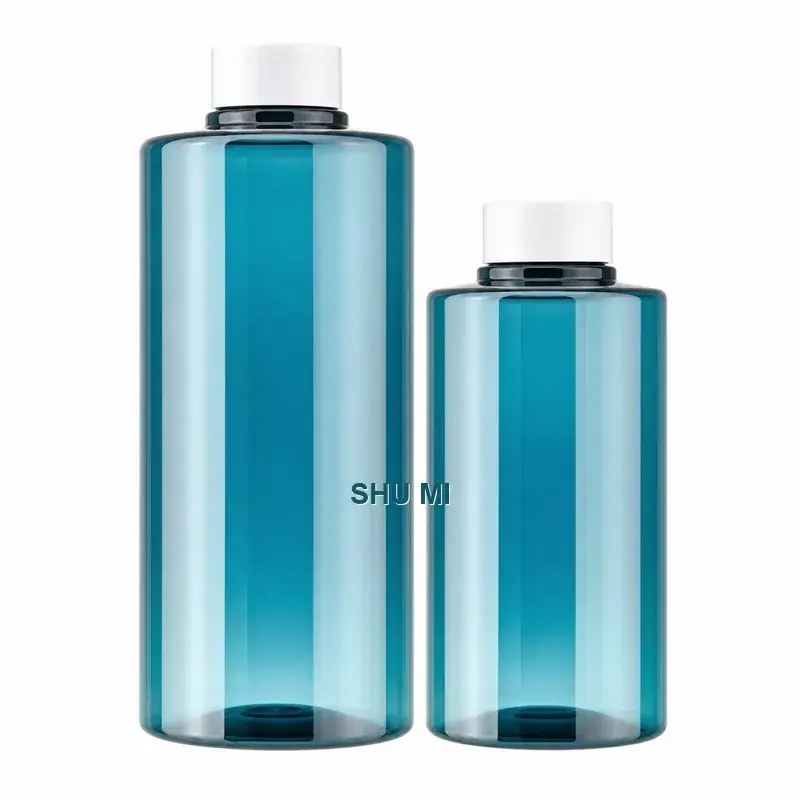 300ml 500ml transparent pet pump bottle main 01 wholesale plastic bottle manufacturer custom OEM