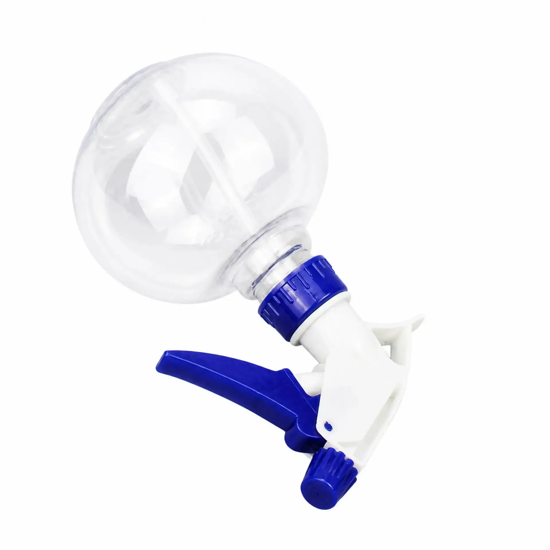 500ml clear pet round ball spray bottle side view wholesale plastic bottle manufacturer custom OEM