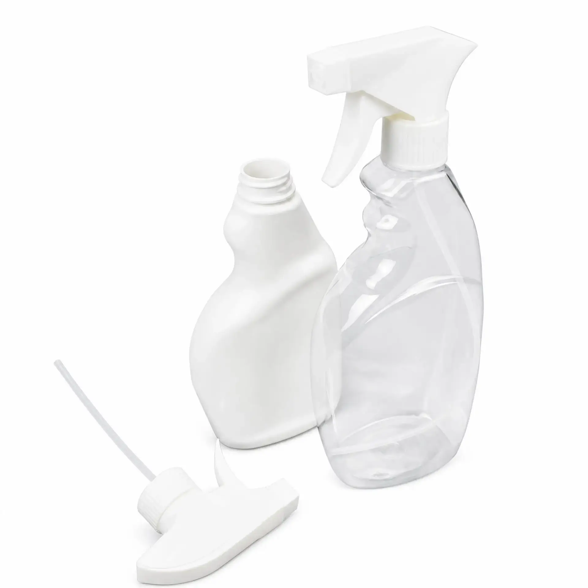 500ml pet trigger spray bottle disassembled wholesale plastic bottle manufacturer custom OEM