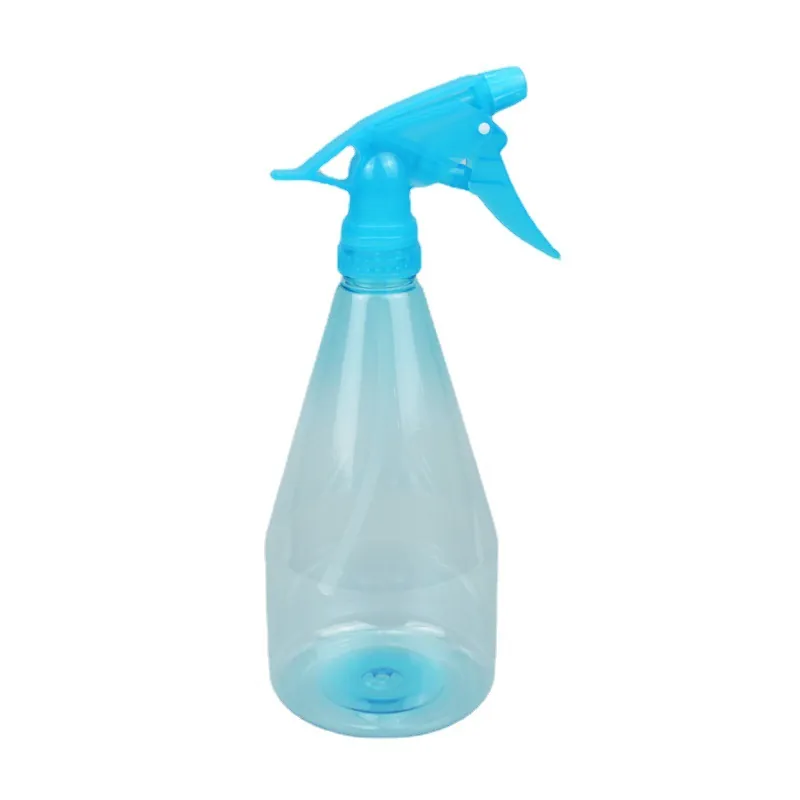 750ml PET plastic trigger spray bottle side view empty refillable watering can