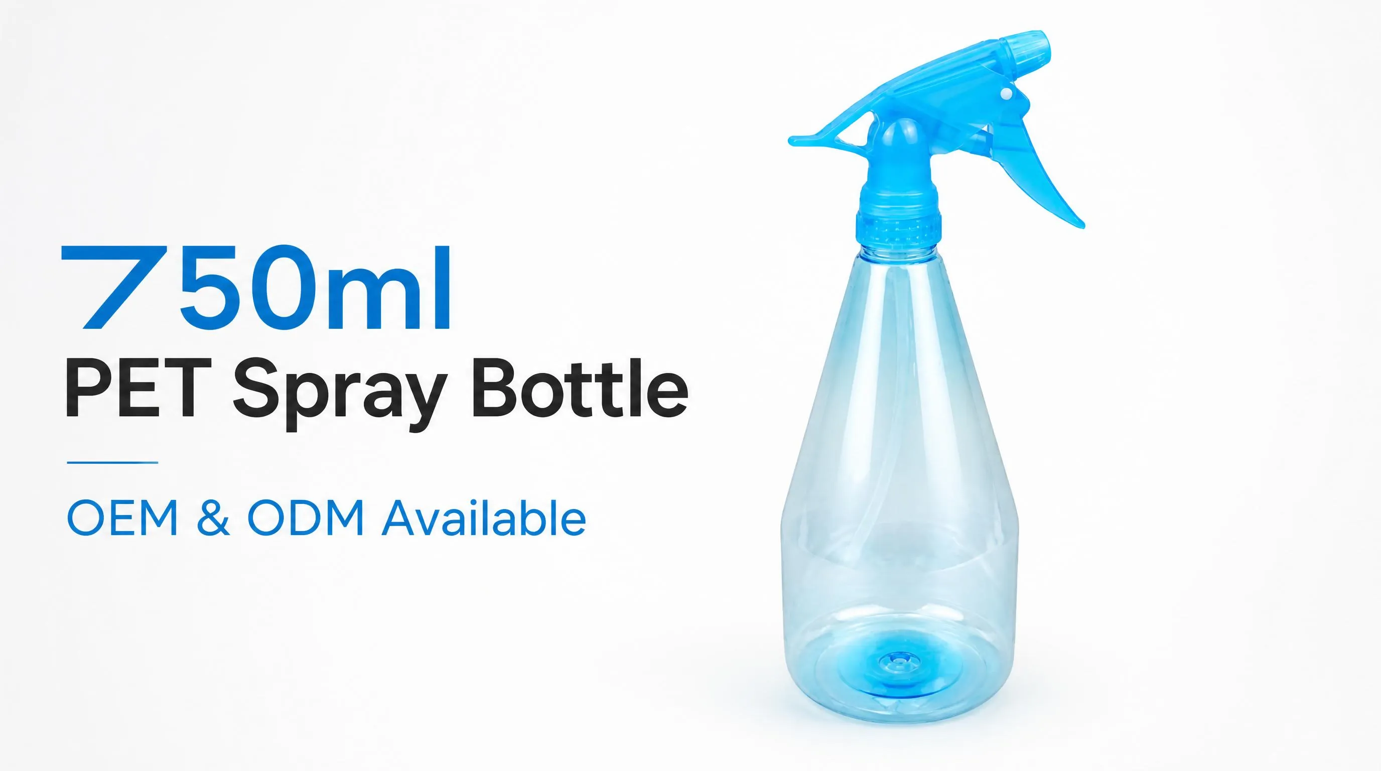 750ml pet spray bottle main banner wholesale manufacturer
