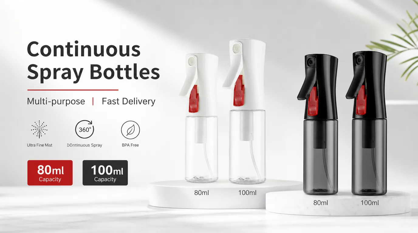 80ml 100ml continuous spray bottle alibaba banner wholesale manufacturer