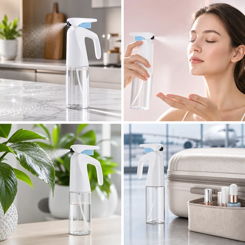 continuous spray bottle multi purpose applications collage wholesale plastic bottle manufacturer custom OEM