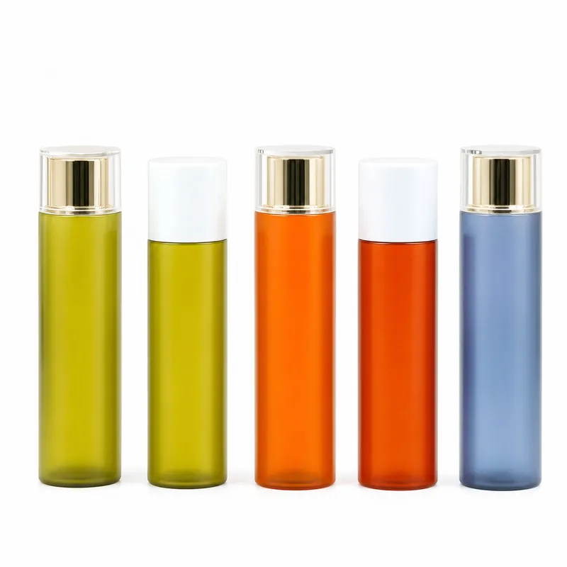 custom pet cosmetic bottle color cap capacity printing service wholesale plastic bottle manufacturer custom OEM