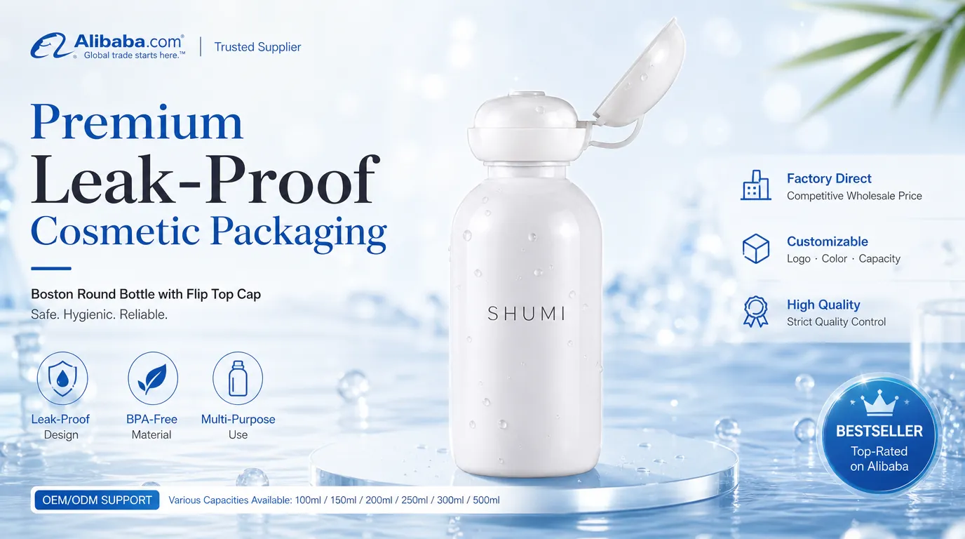 leak proof cosmetic packaging banner wholesale manufacturer