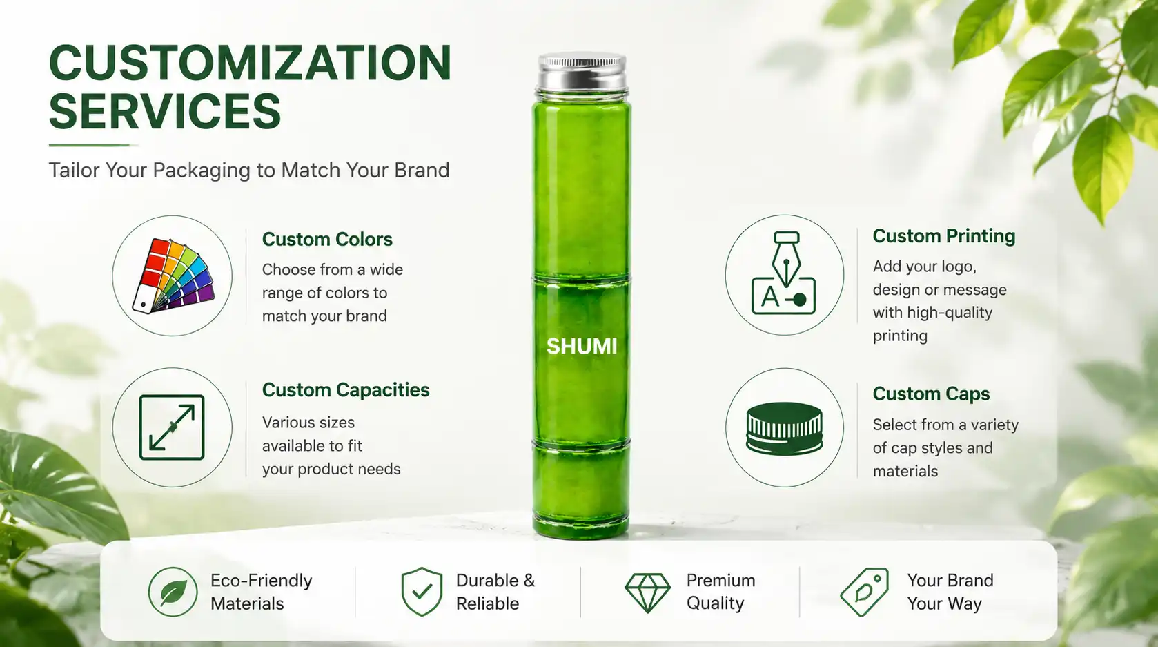 natural bamboo beverage packaging banner 2 wholesale manufacturer