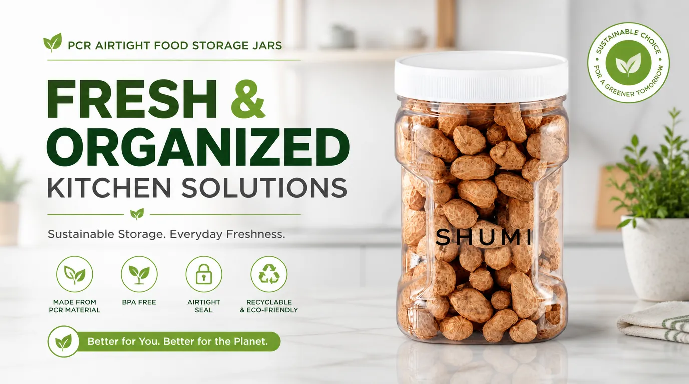 pcr food storage jars kitchen organization banner wholesale manufacturer