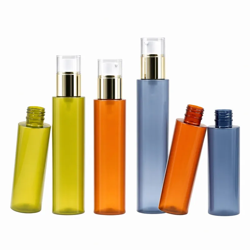 pet 100ml 120ml empty cosmetic mist bottle toner container main wholesale plastic bottle manufacturer custom OEM