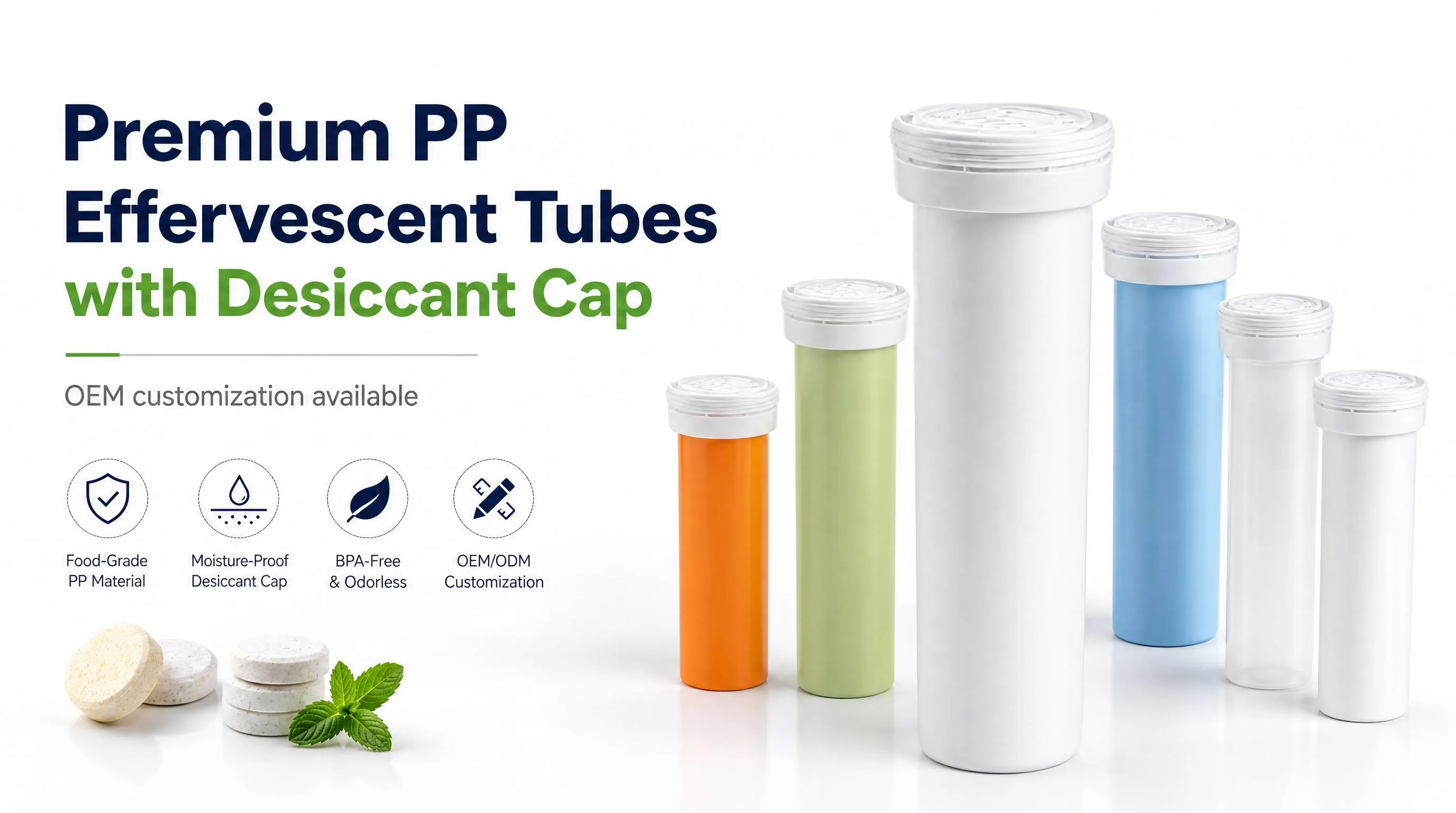 pp effervescent tube e commerce banner wholesale manufacturer