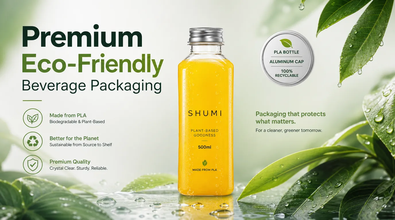premium eco friendly pla bottle banner wholesale manufacturer