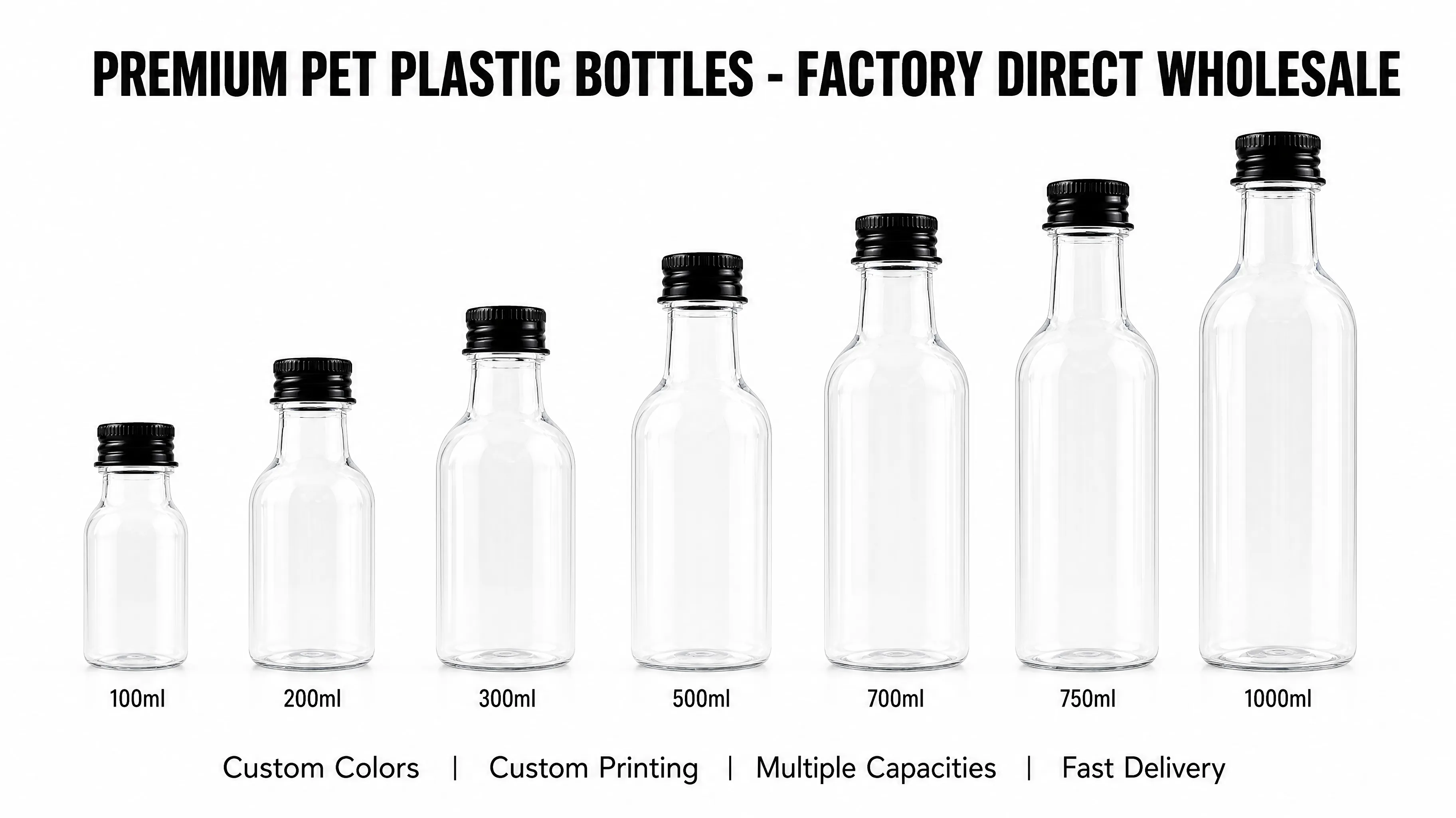 premium pet plastic bottles factory direct wholesale banner wholesale manufacturer