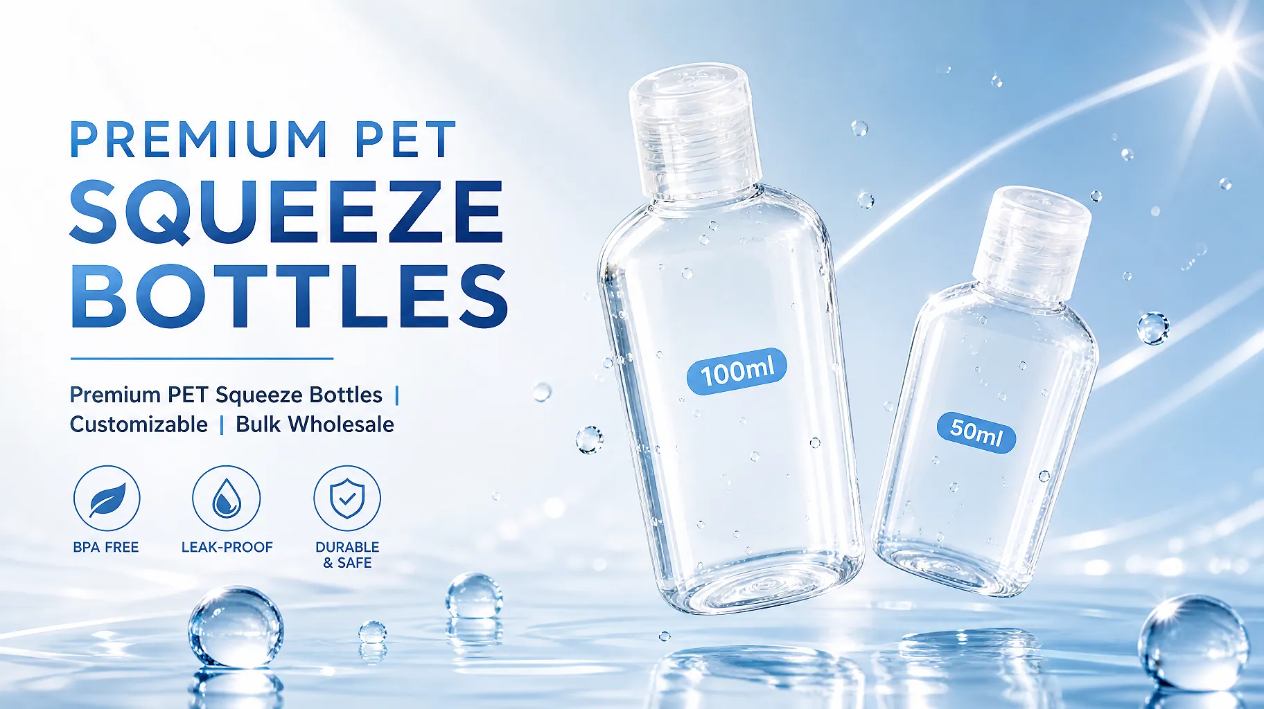 premium pet squeeze bottles bulk wholesale banner wholesale manufacturer