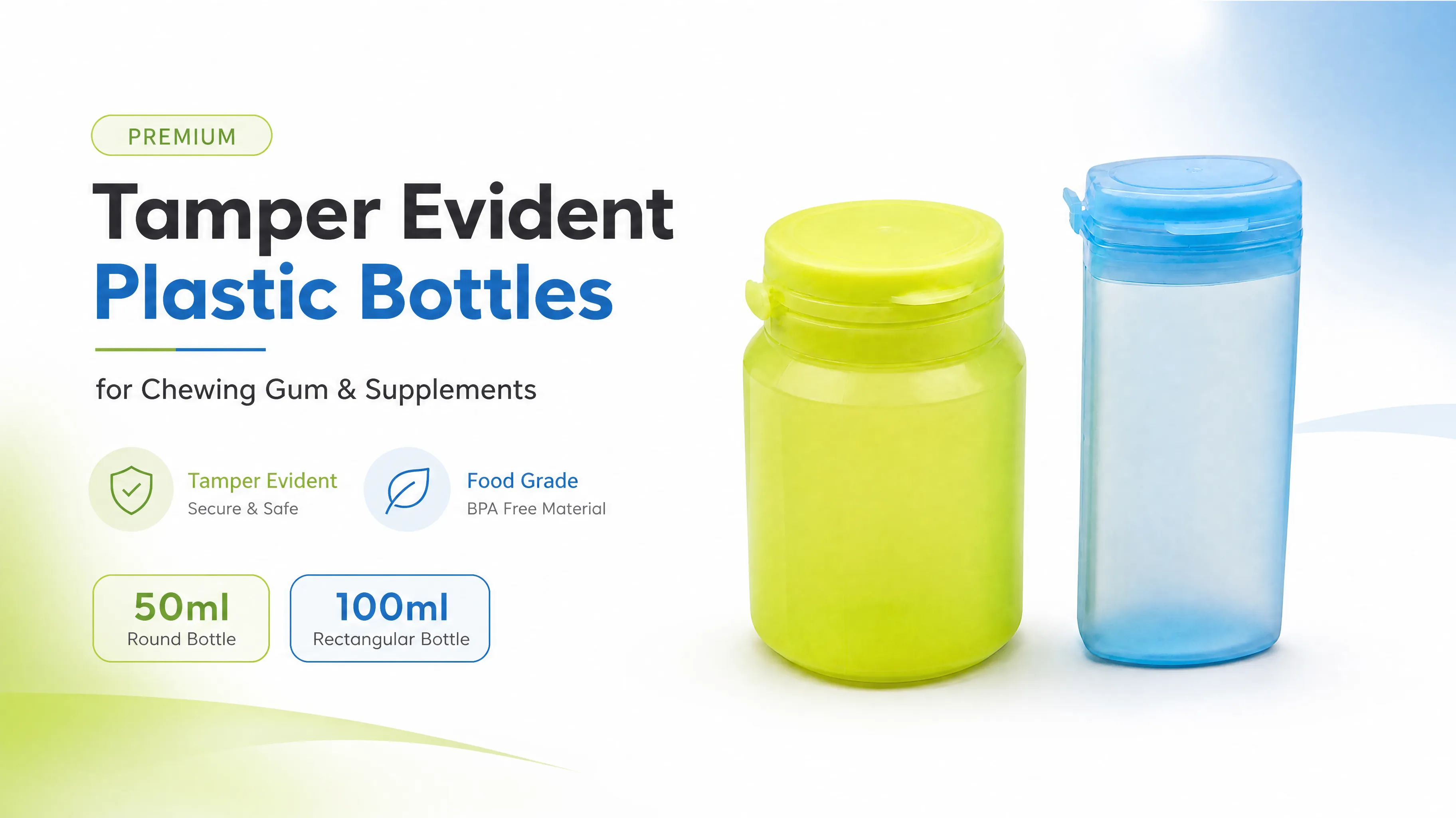 premium tamper evident plastic bottles aliexpress banner wholesale manufacturer
