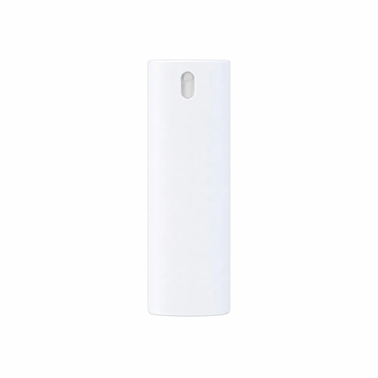 white 20ml empty cosmetic spray bottle front view wholesale plastic bottle manufacturer custom OEM